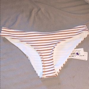 L*Space NWT reversible striped bottoms; M/M